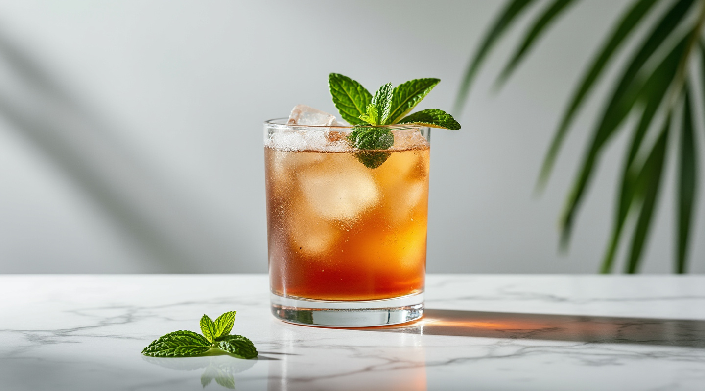 French Mule cocktail in a Collins glass