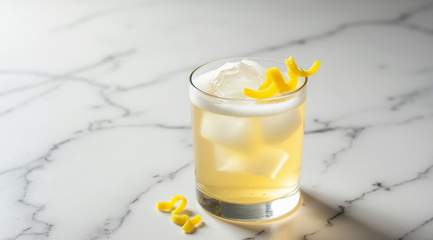 Boston Sour Cocktail