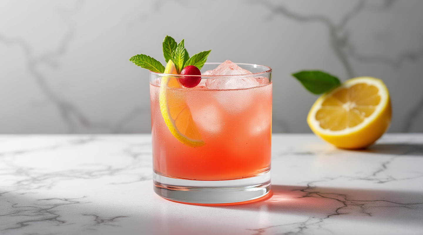Garden Sour Cocktail