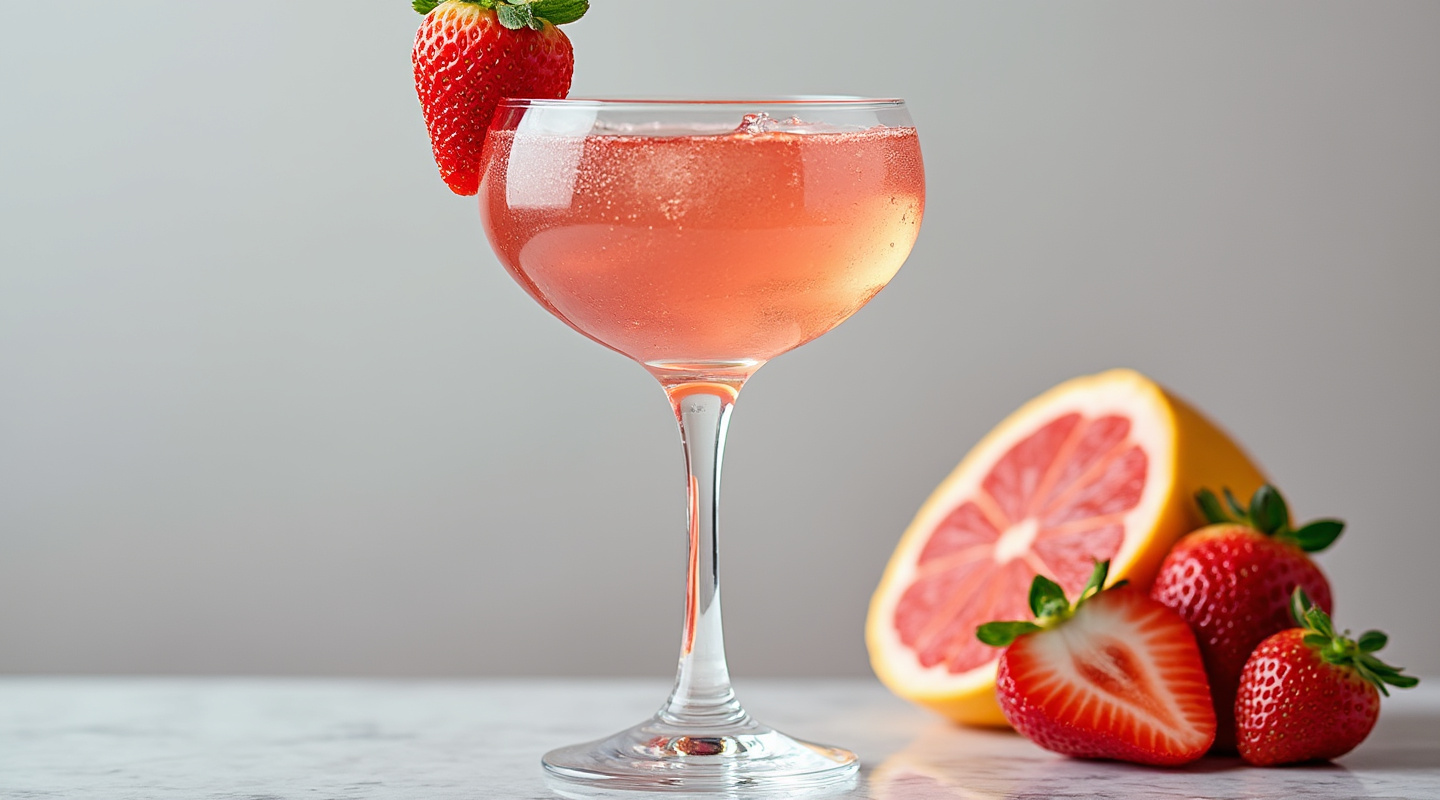 Strawberry Dog Cocktail
