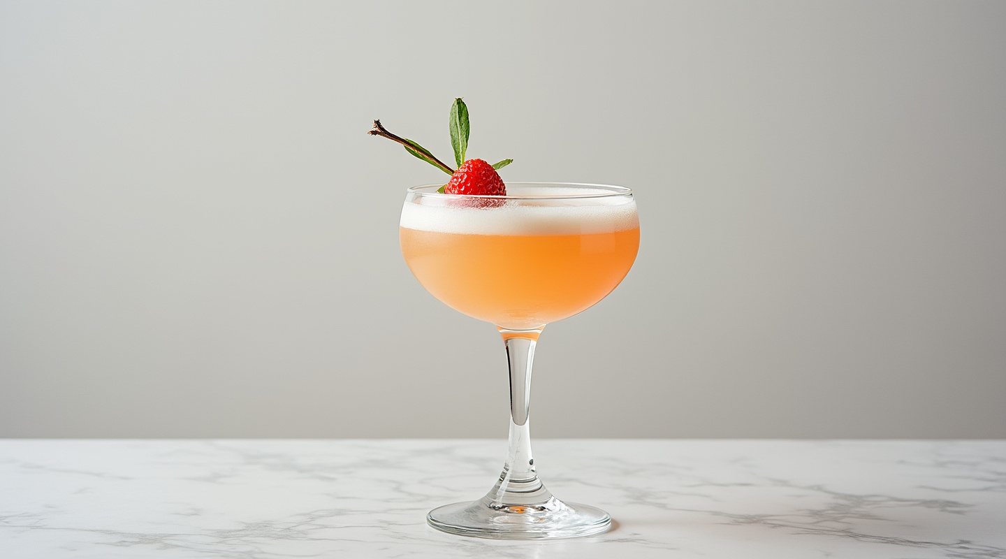 Pornstar Bellini served in a glass