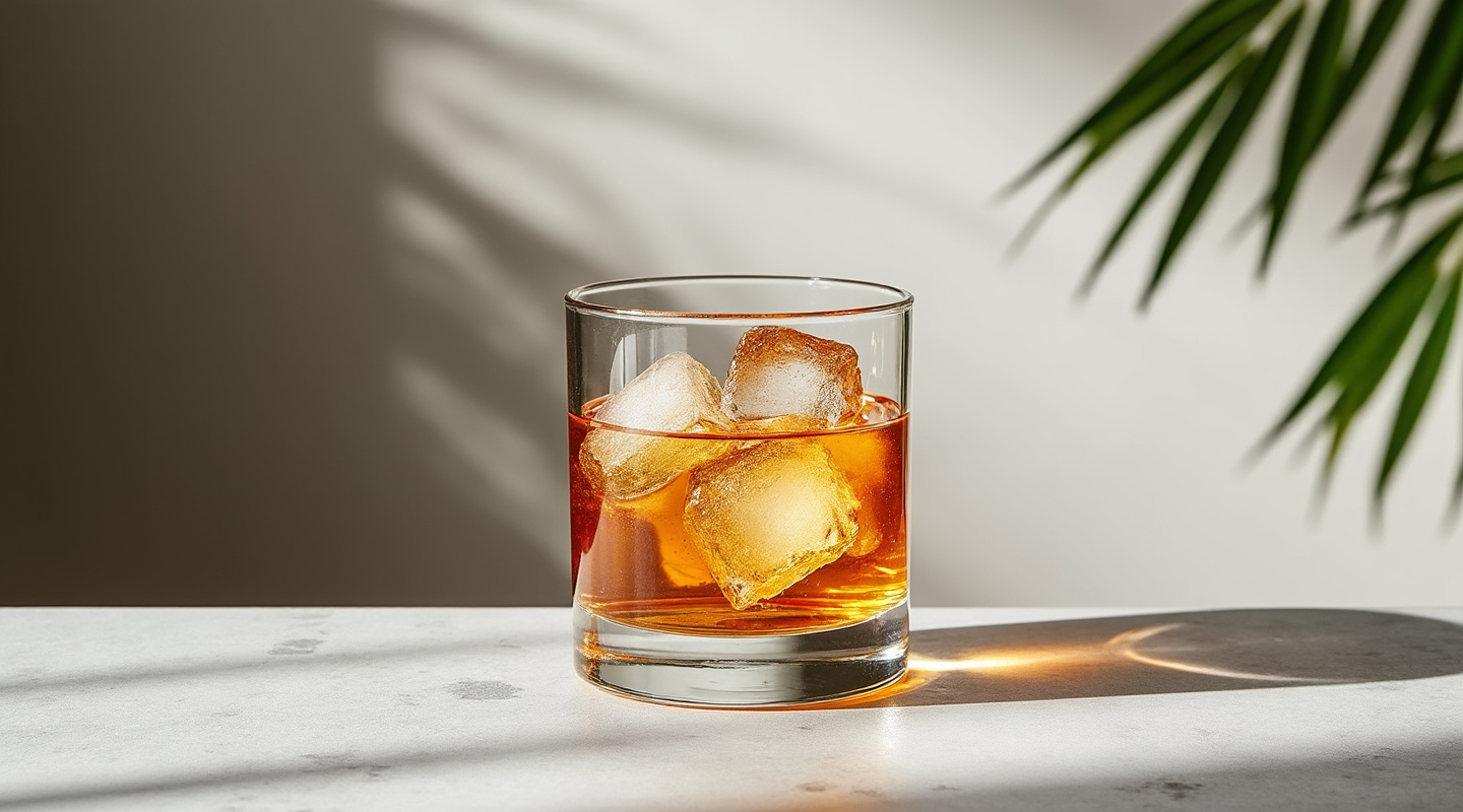 Fairbanks cocktail served in an Old-fashioned glass