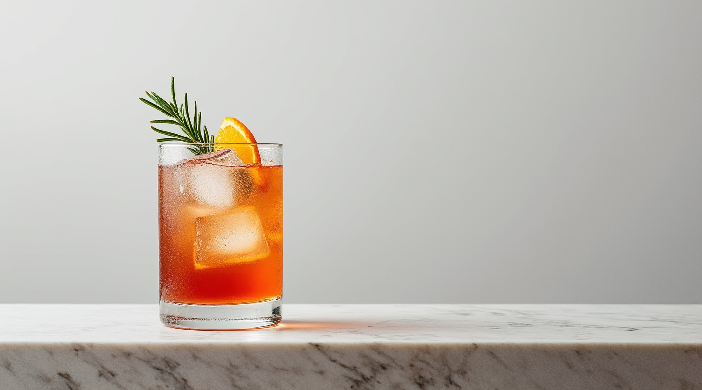 Italian G&T cocktail