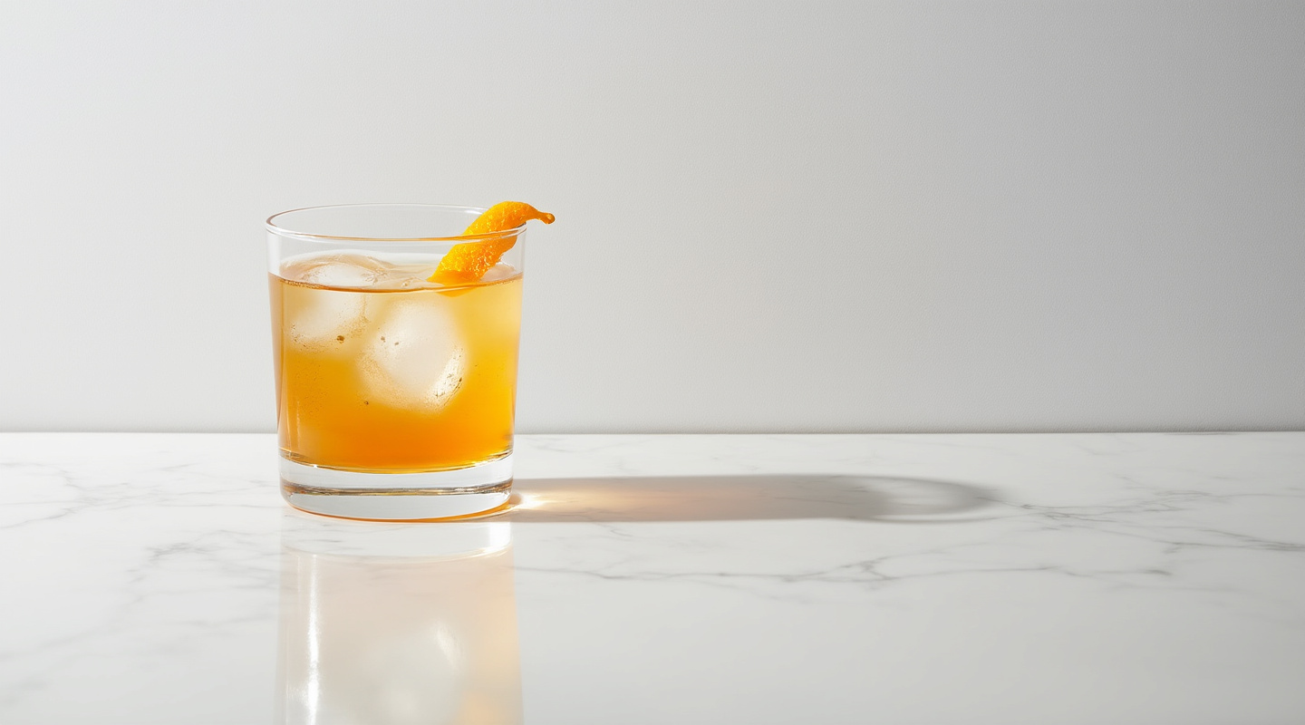 The Jackal cocktail served in a chilled glass