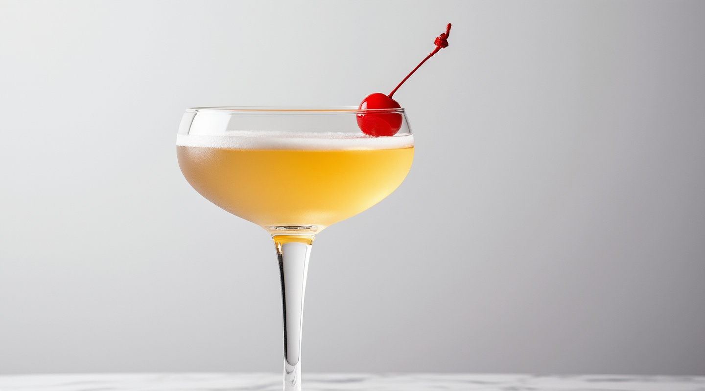 Time Release Cocktail in Coupe Glass