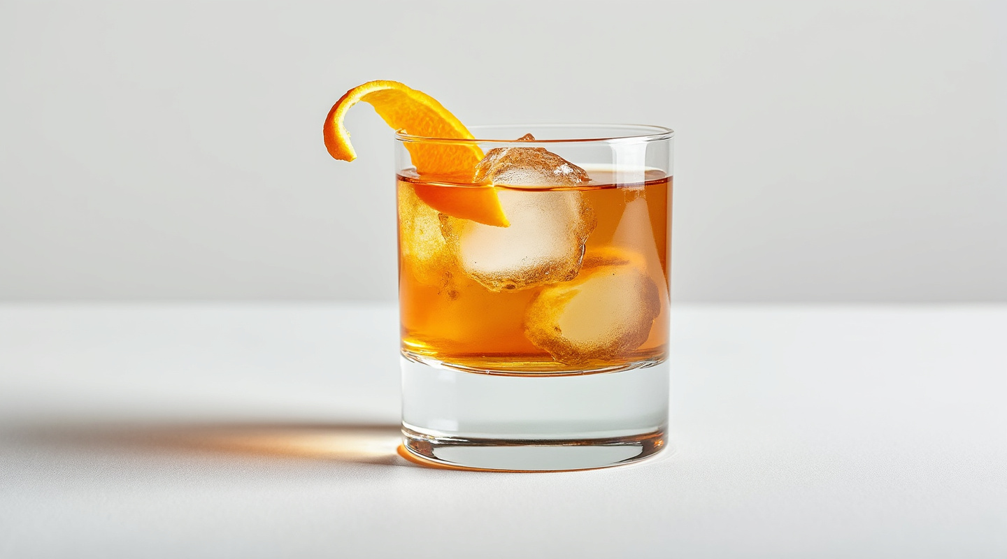 Old Money No. 2 cocktail served in an Old-Fashioned glass