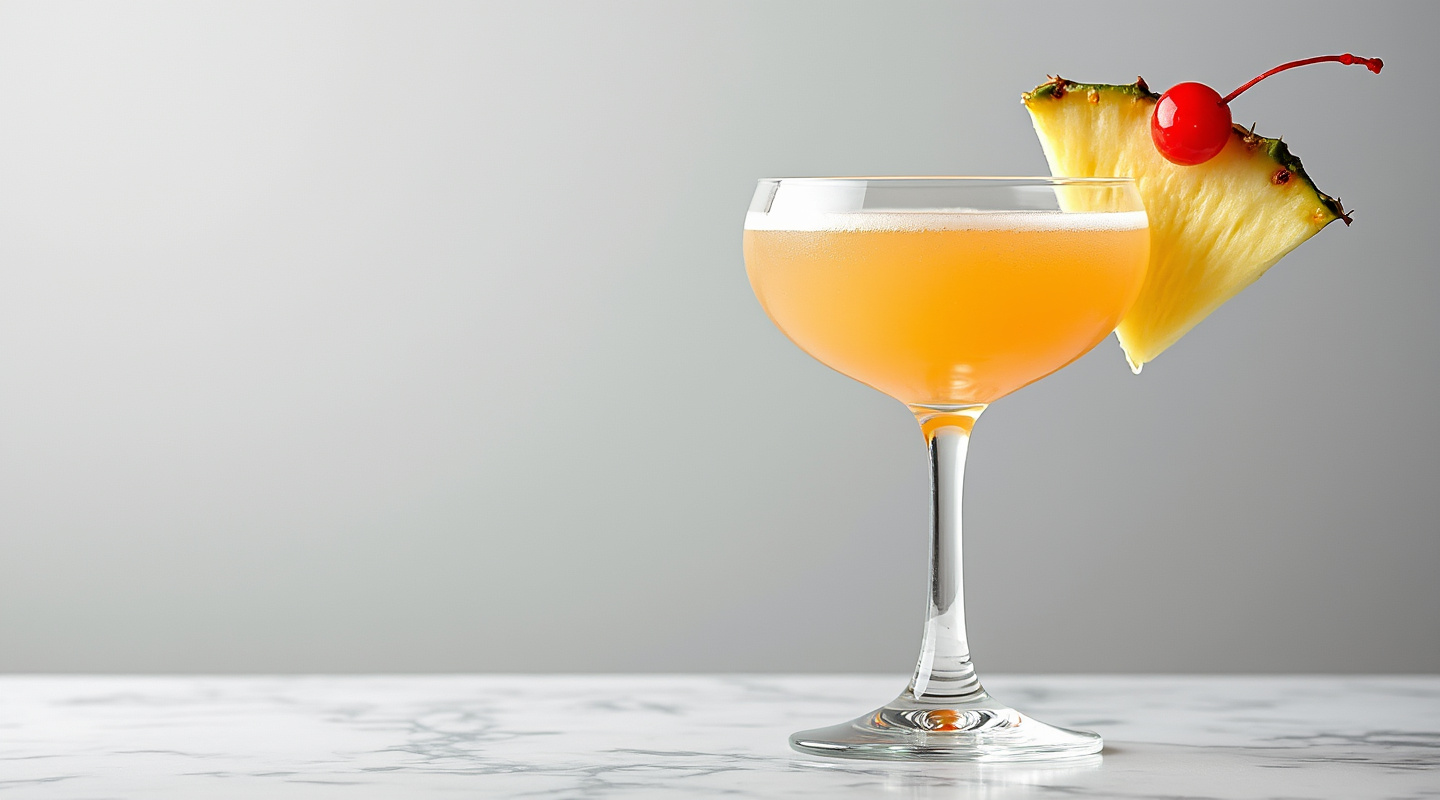 Hawaiian Cocktail in a chilled coupe glass