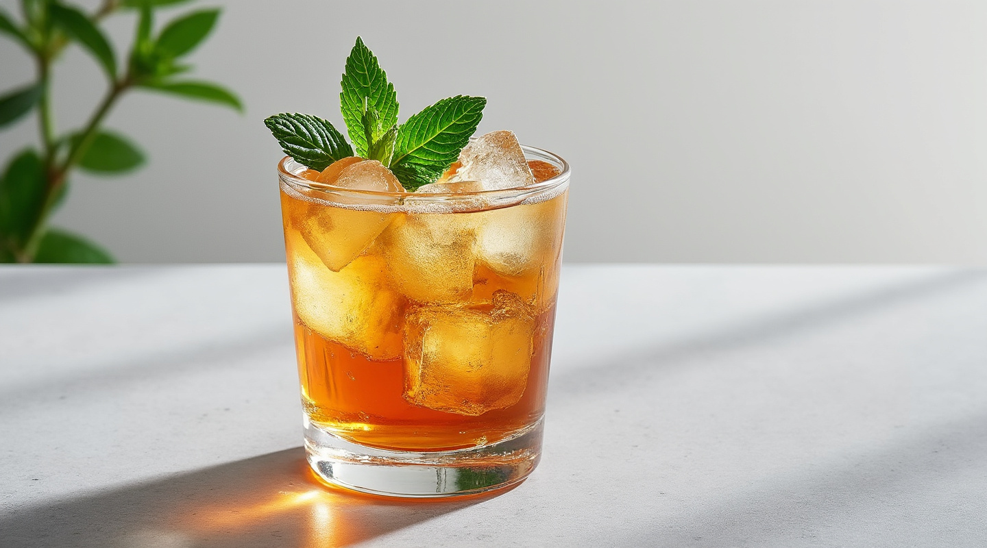 Cognac Julep Cocktail