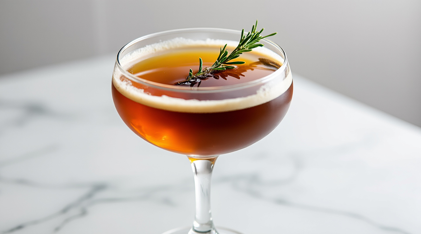 Coffee Thyme cocktail