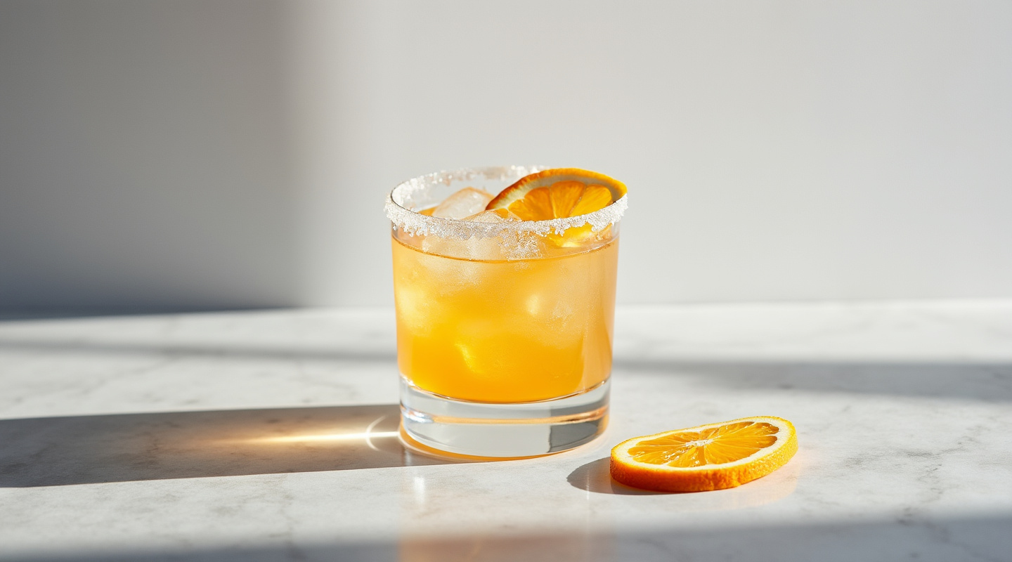 A citrusy Breakfast Margarita