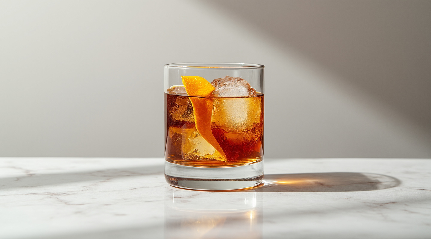 Coffee Old Fashioned Cocktail