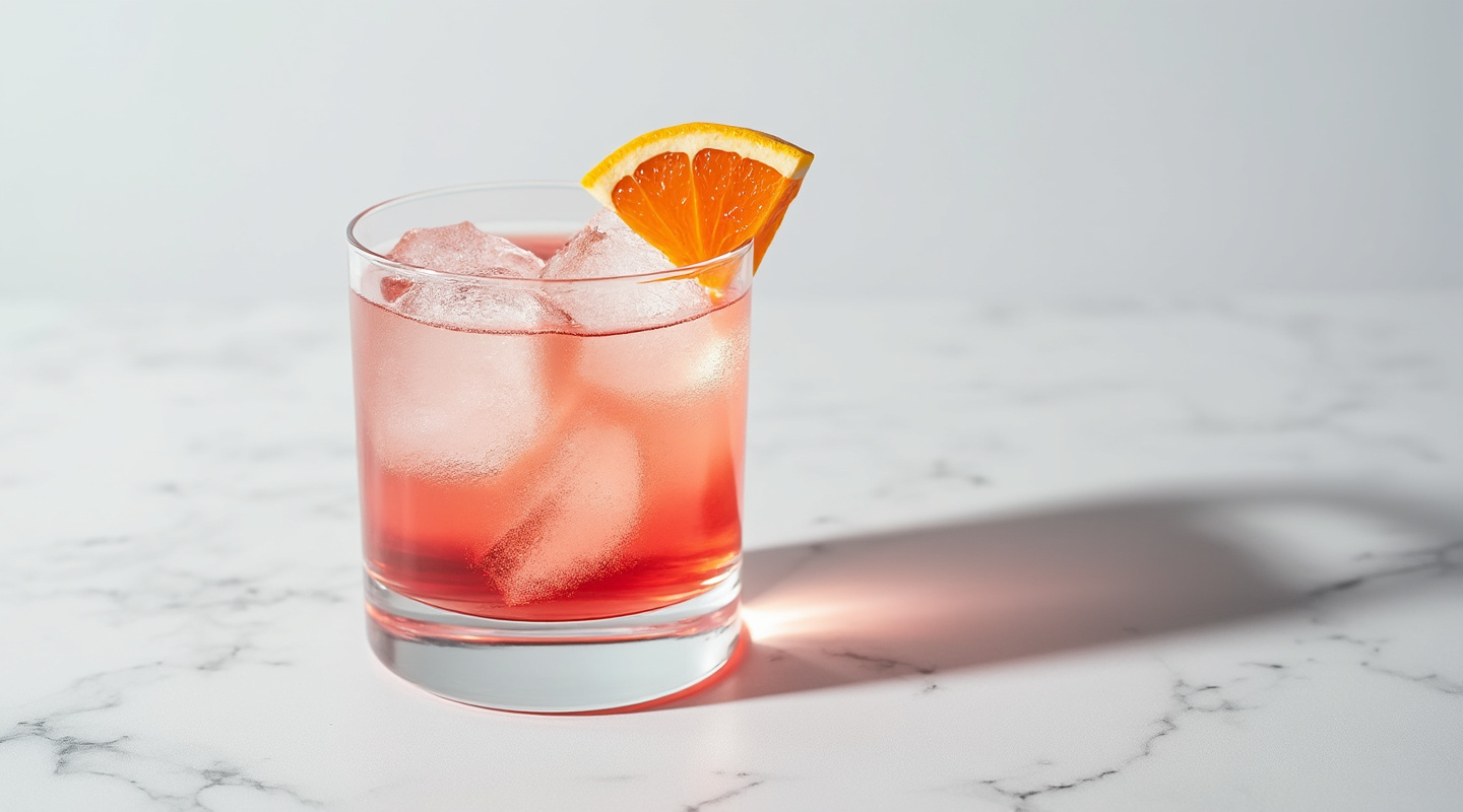 My Tequila Valentine cocktail in a glass