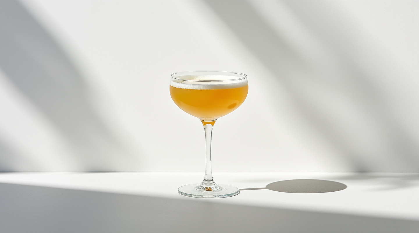 Southern Border cocktail in a Coupe glass