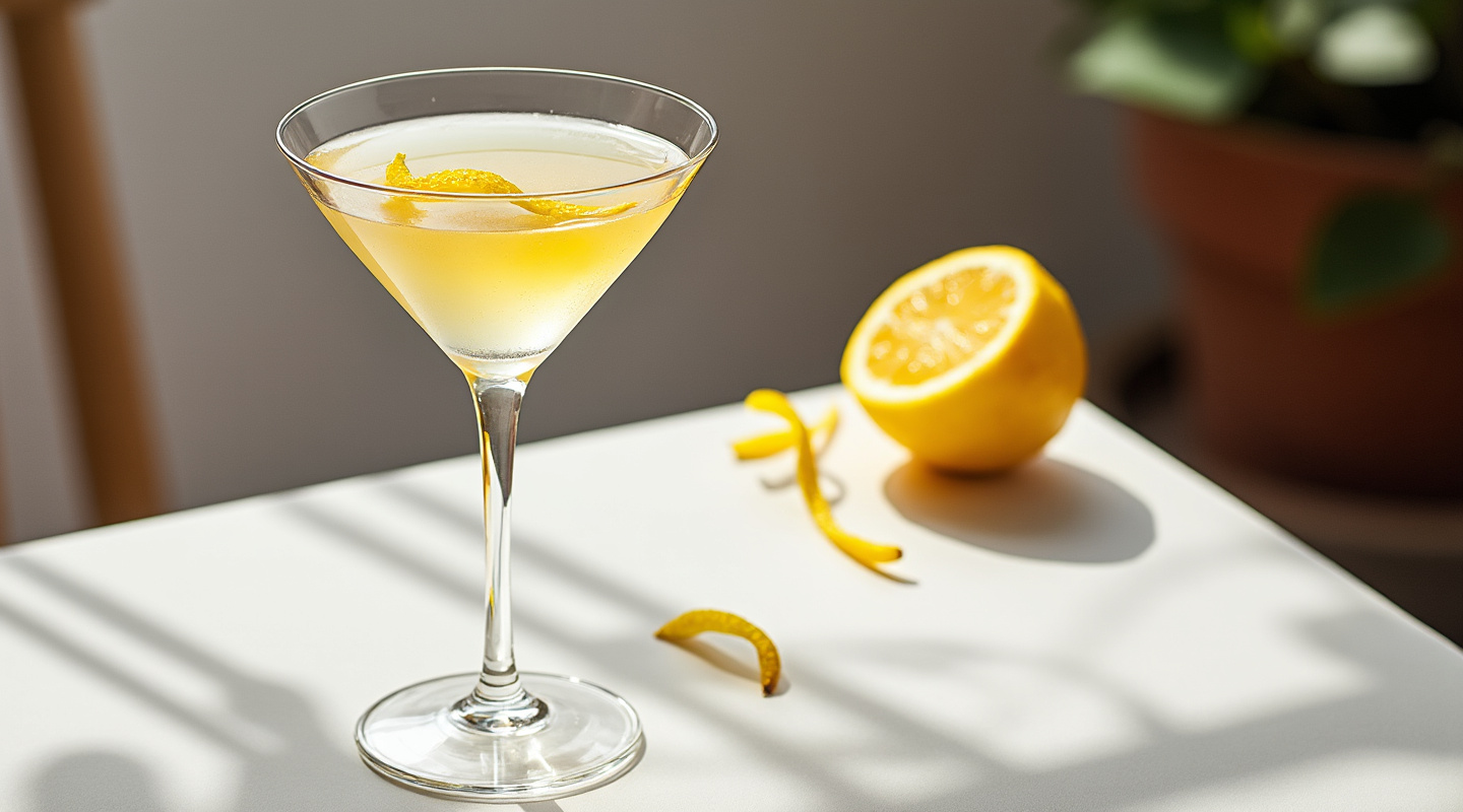 Margaret Duffy cocktail in a Martini glass
