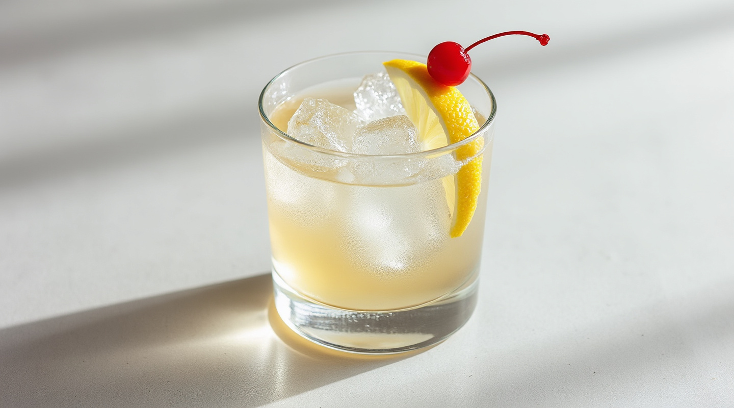 Elder Sour Cocktail