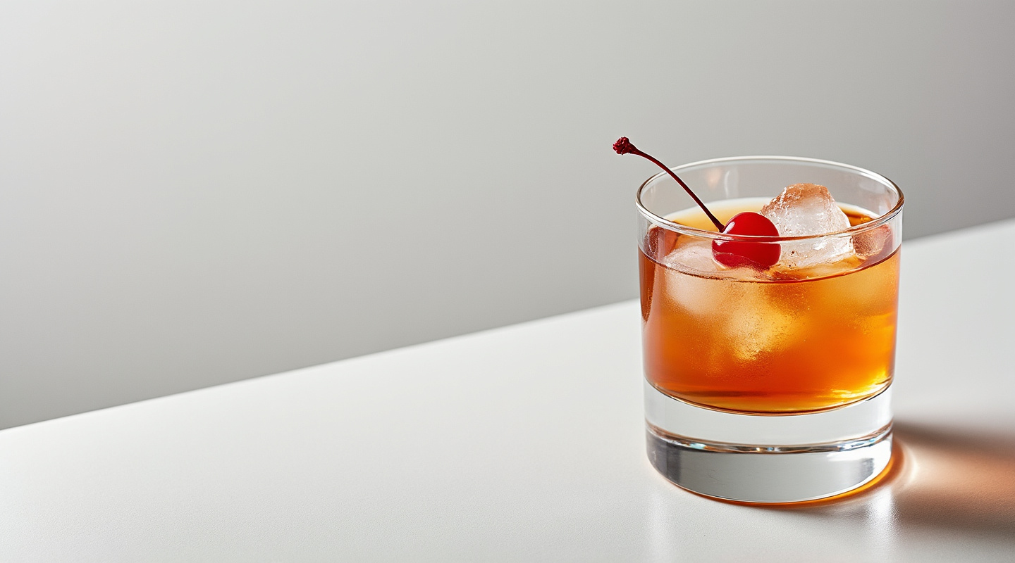Five Keys cocktail in a Nick & Nora glass