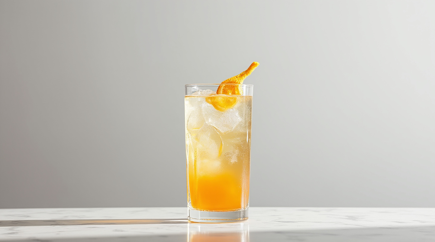 Glass of Ancestor cocktail