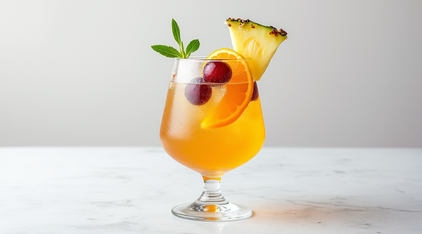 Rhine Wine Cobbler Cocktail