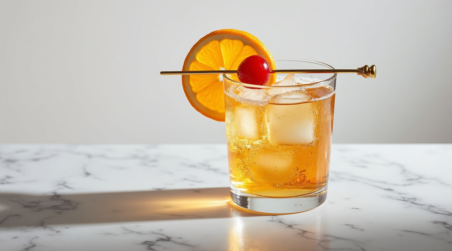 Whiskey Collins cocktail