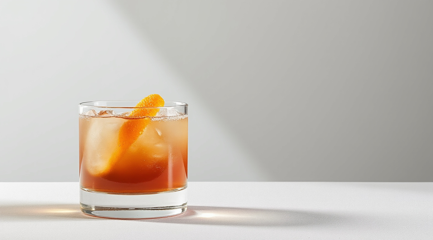 Raisin' Cane cocktail with a garnish