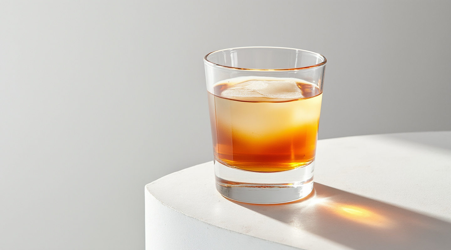 Bartender's Mum cocktail served in a shot glass