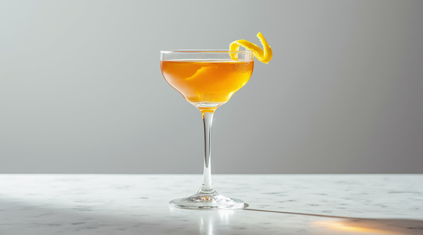 Merry-Go-Round Martini in a Coupe glass