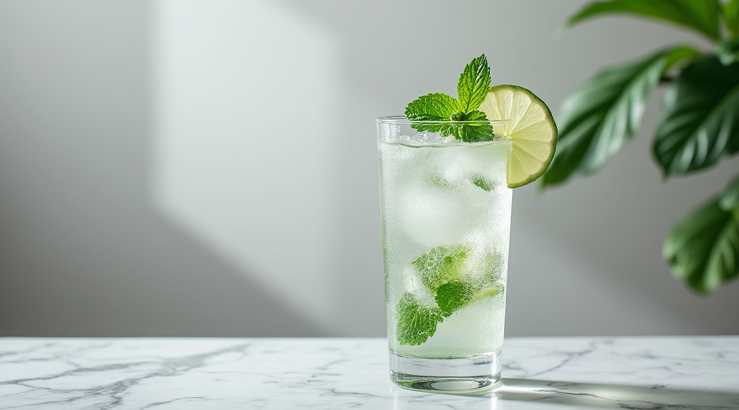 Mint Fizz Cocktail