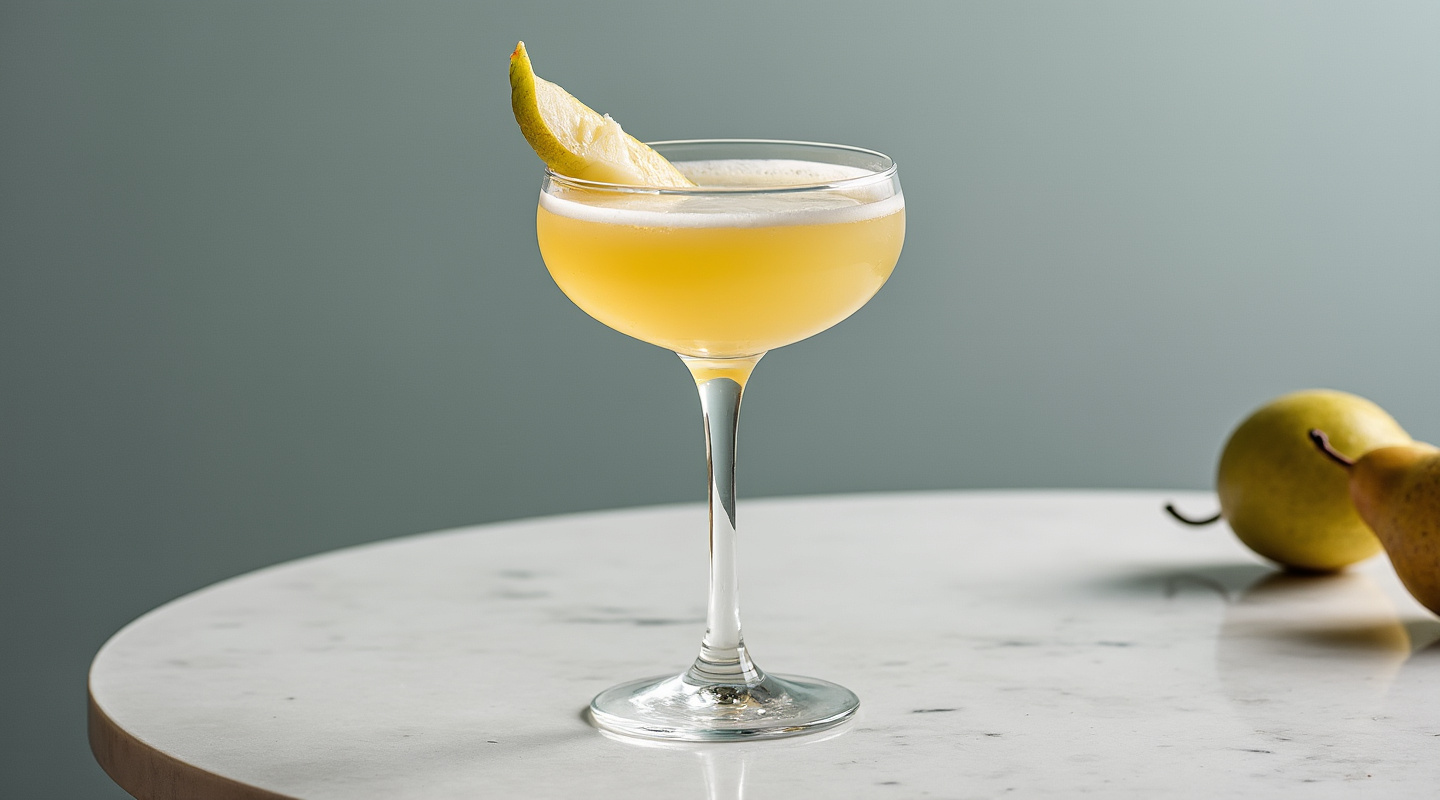 Pear & Cardamom Sidecar