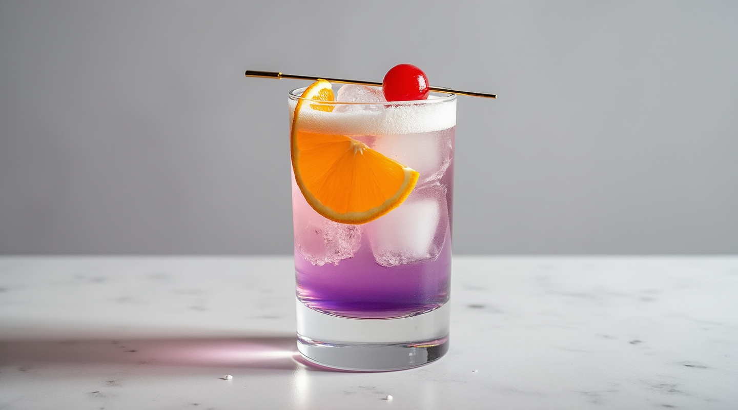 Purple Flirt #2 Cocktail