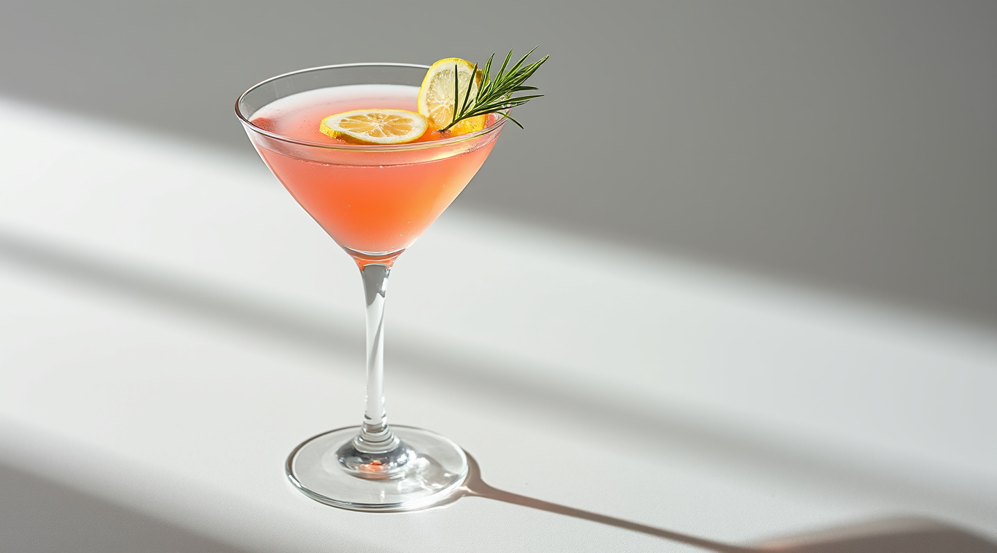 Rhubarb & Lemongrass Cocktail