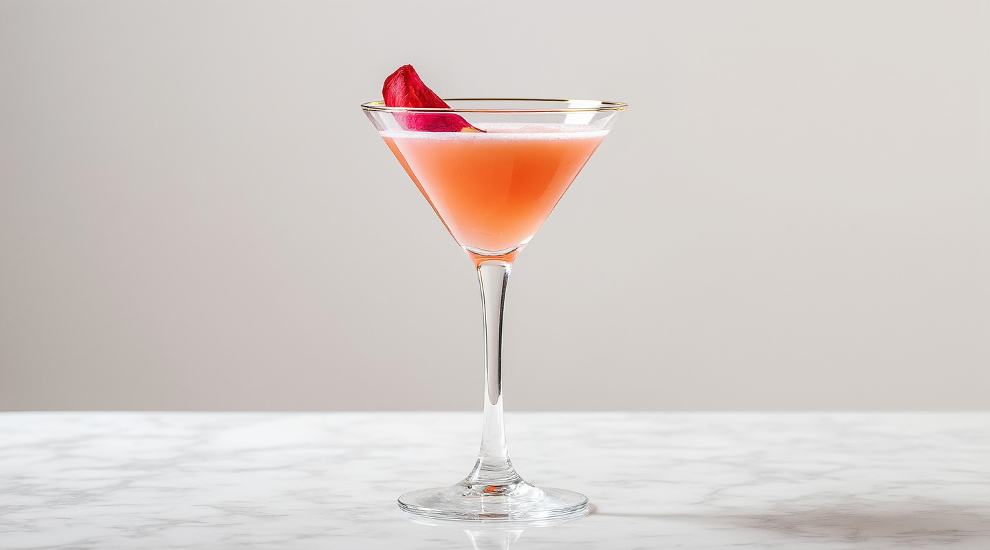 Rose Petalini Cocktail