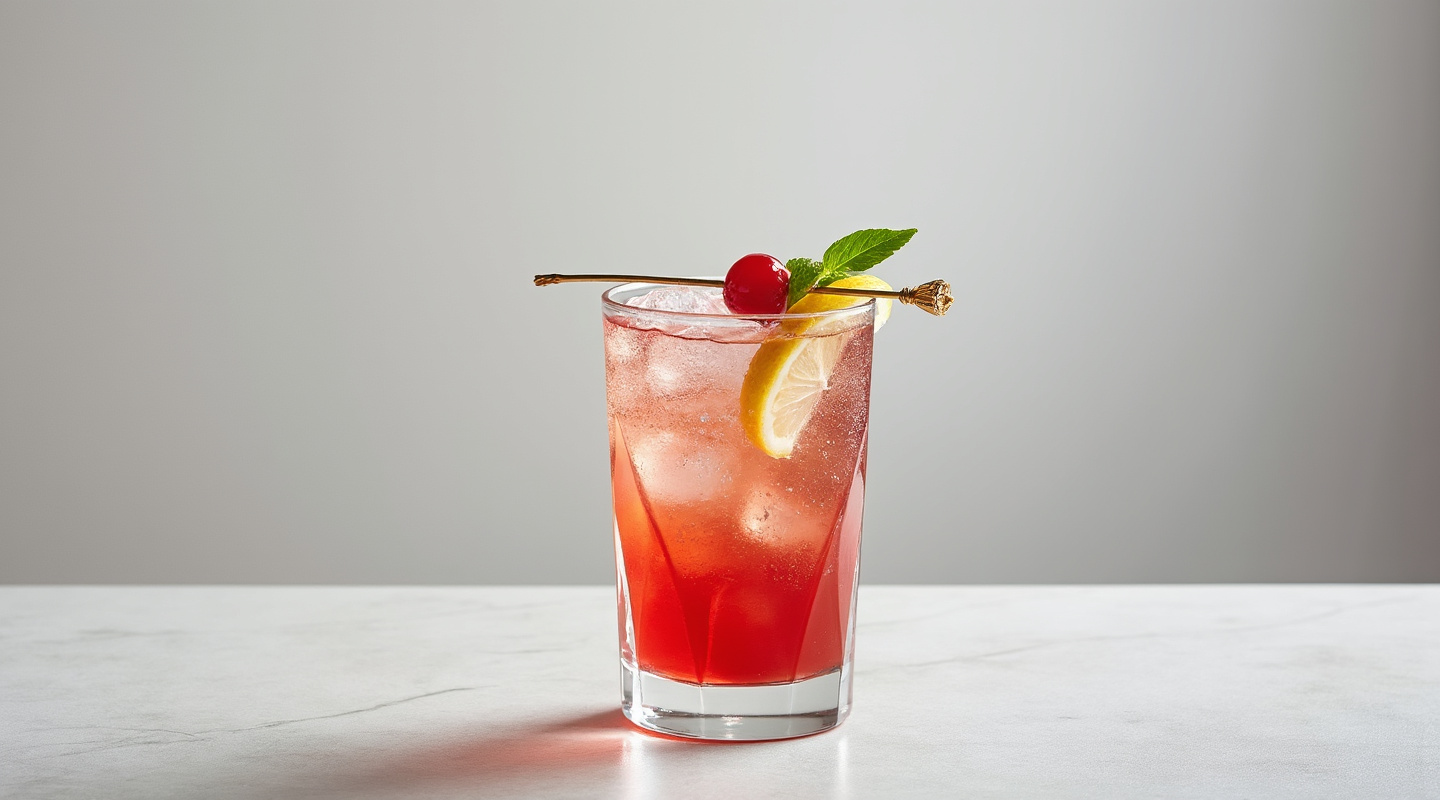 Singapore Sling (Baker's Formula) Cocktail