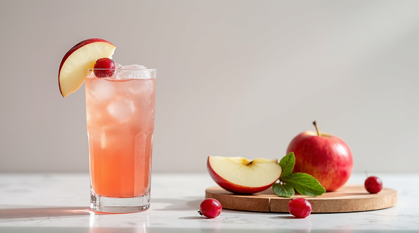 Summer Breeze cocktail served in a Collins glass