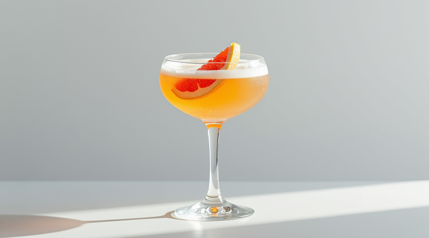 Tailor Made cocktail served in a Coupe glass