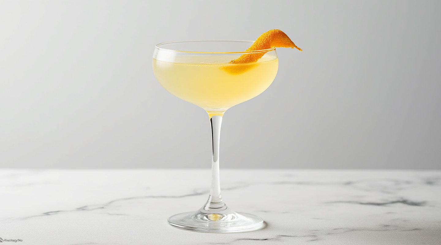 Valencia Cocktail No. 2 in a Coupe glass