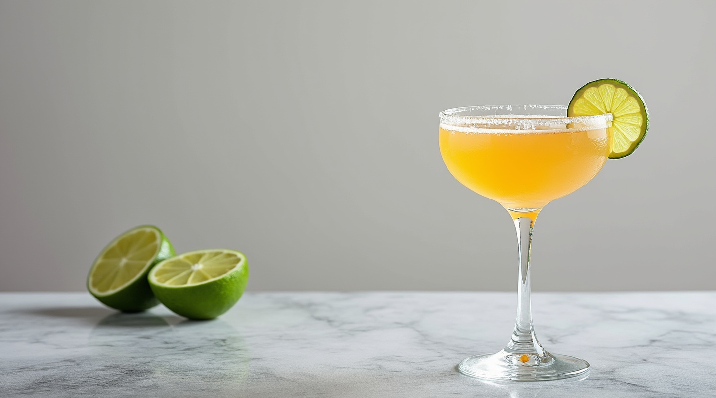 Toreador Cocktail in a Coup Glass