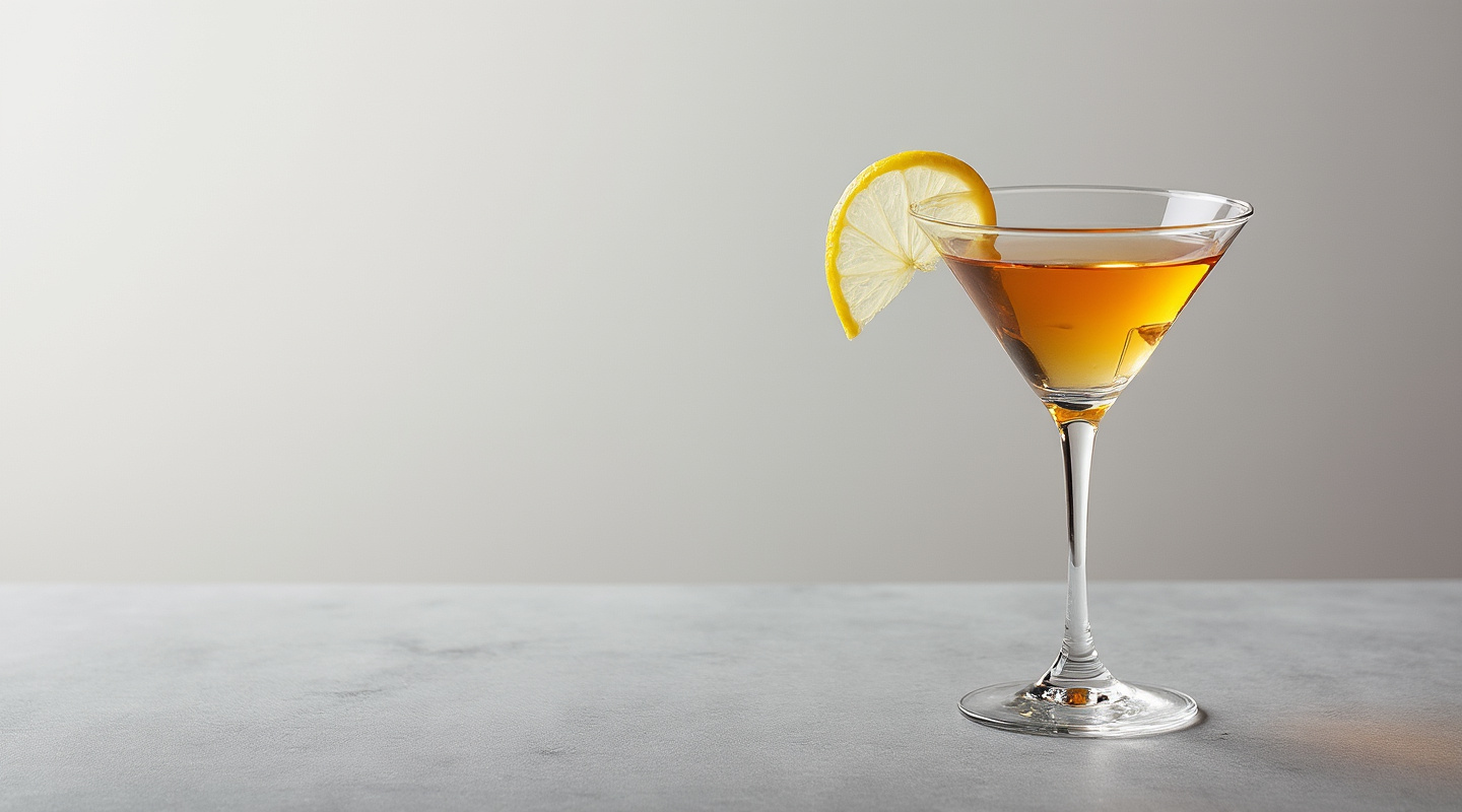 Barton Special Cocktail in a chilled glass