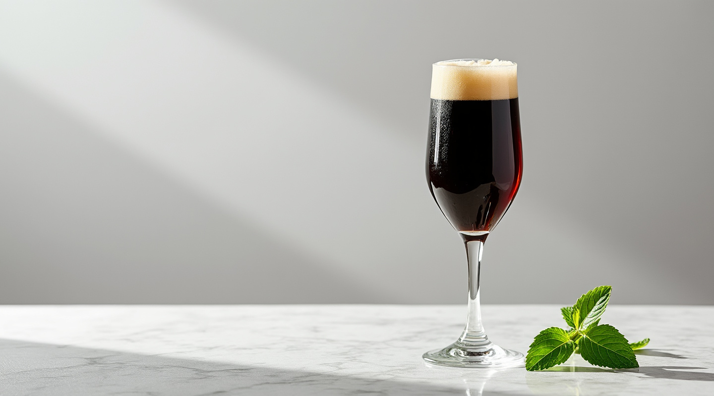 Black Velvet in a glass