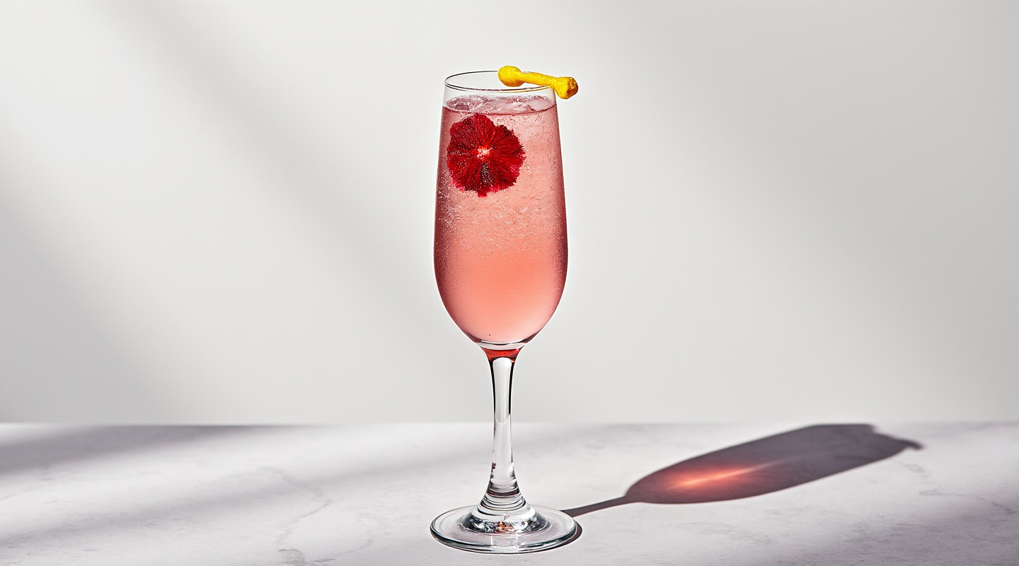Hibiscus Kiss Cocktail