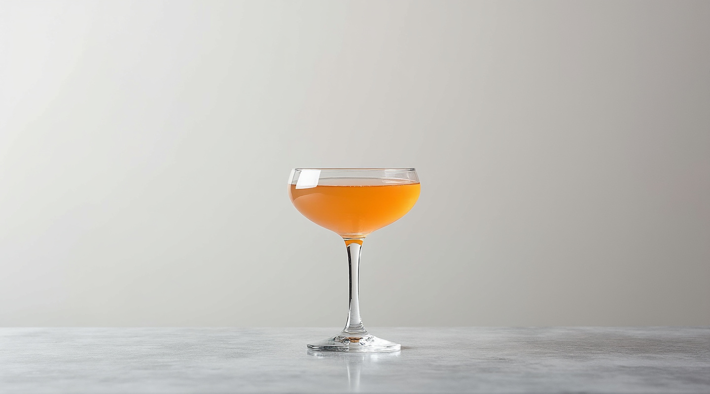 Ideal cocktail served in a coupe glass