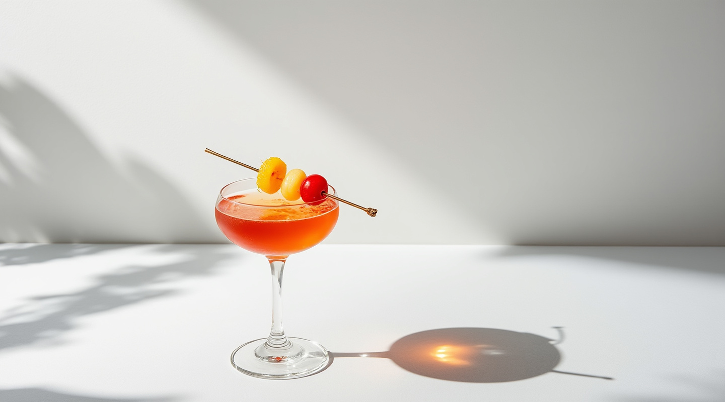 Pablo Alvarez de Cañas Special cocktail in a coupe glass