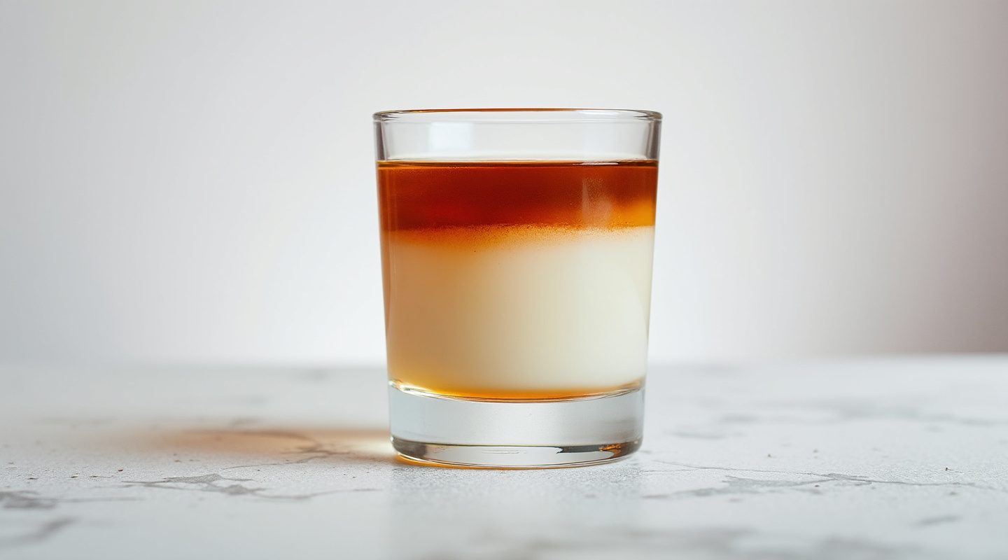 A.B.C. Shot in a shot glass