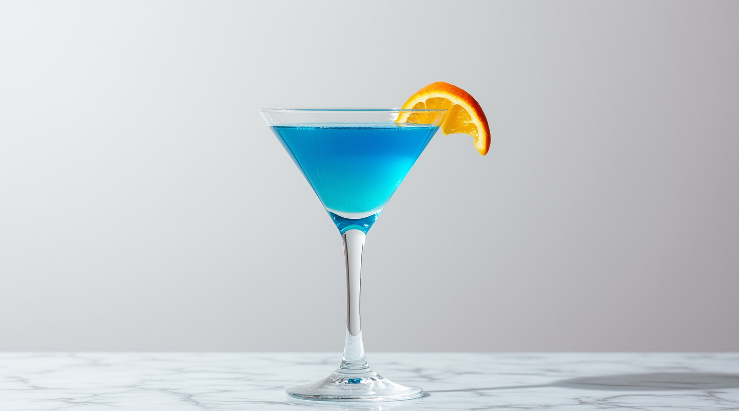 Blue Cosmo Cocktail