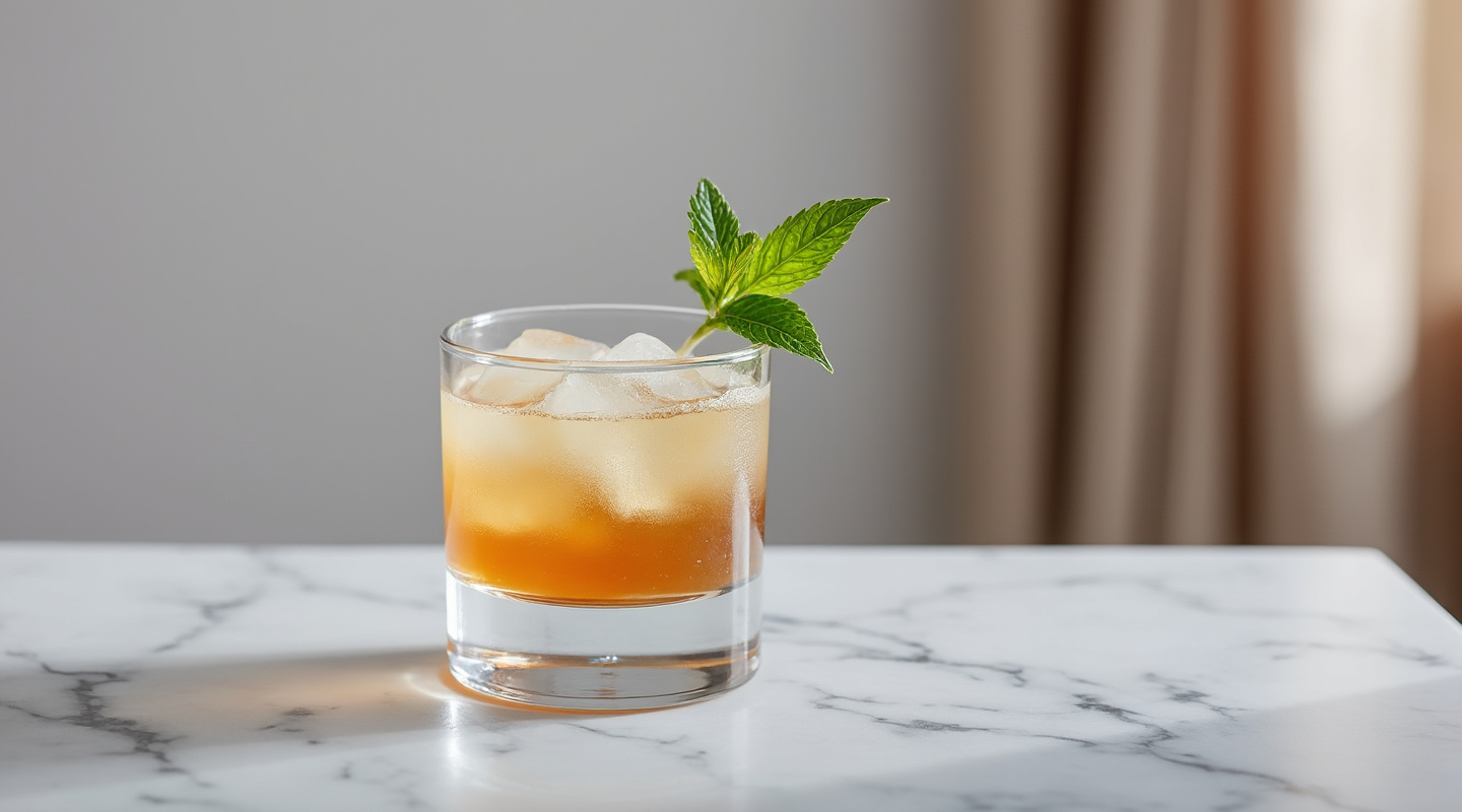 Layered Head Shot cocktail in a shot glass
