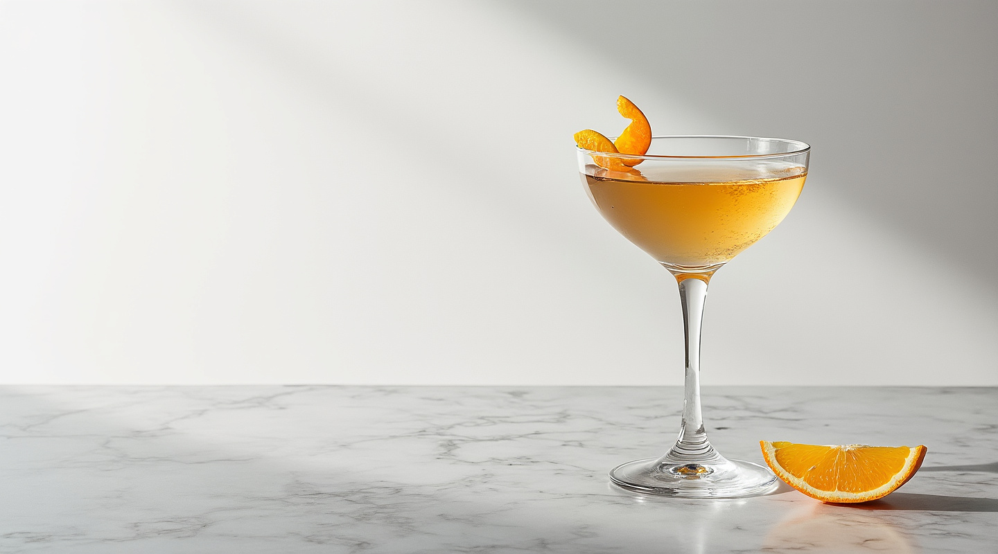 Hearst Martini in a glass