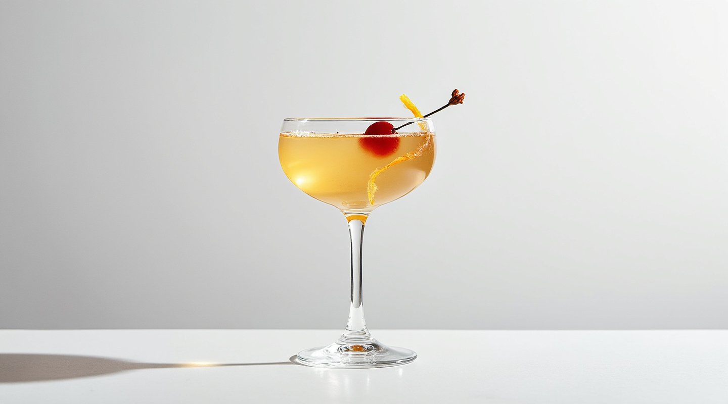 Vancouver cocktail in a coupe glass