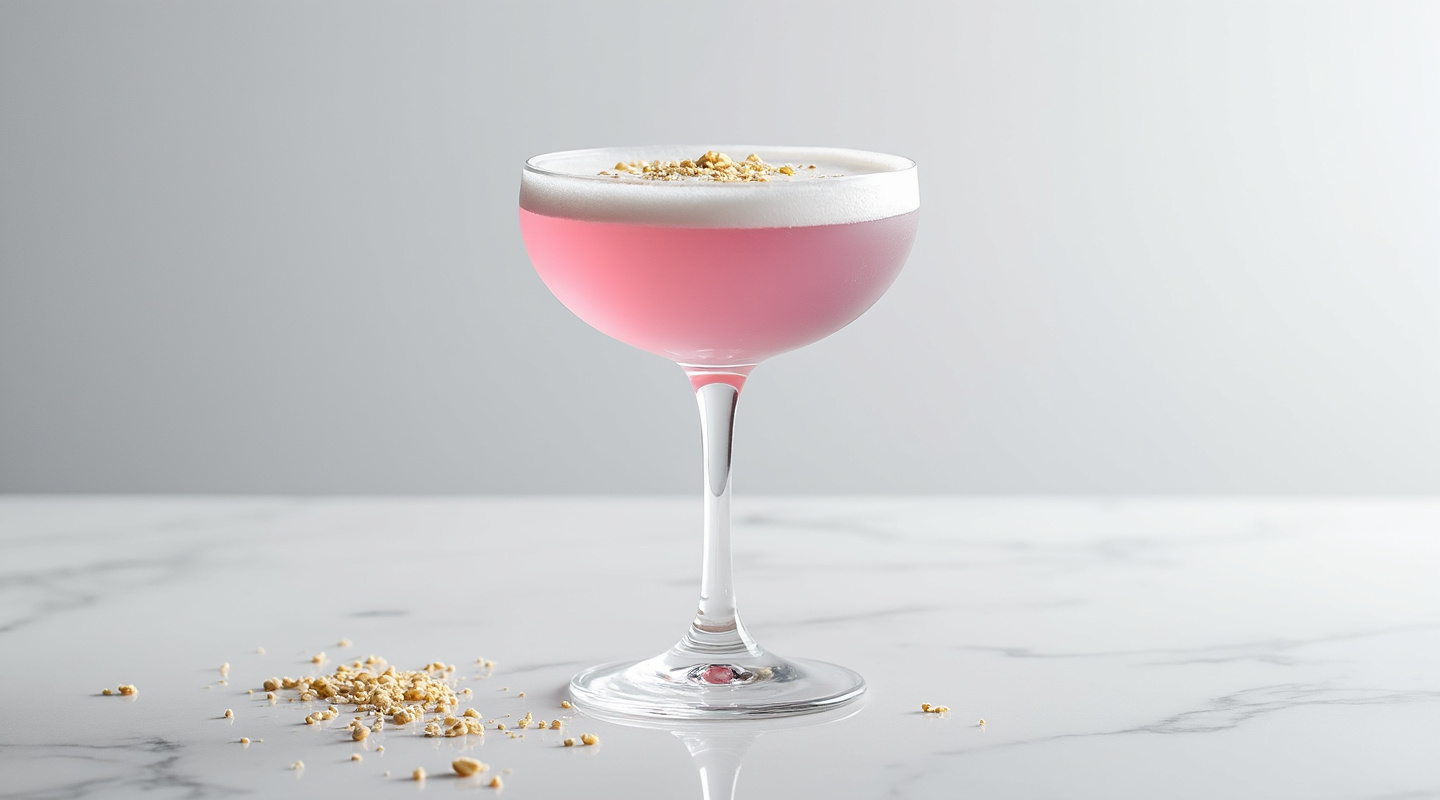 Act of Violets in a Coupe Glass