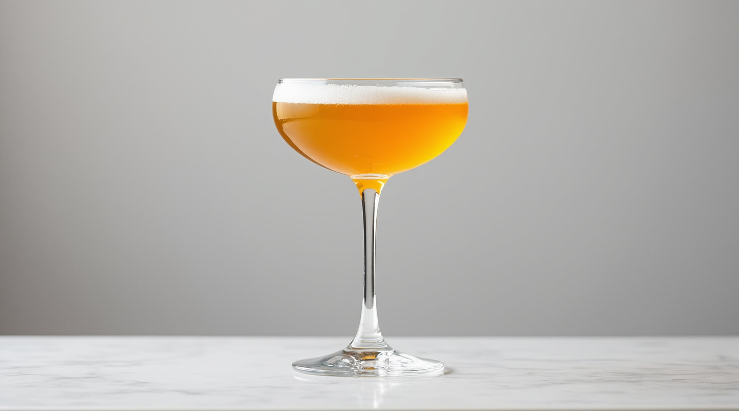Le Dijonnais Martini in a chilled coupe glass