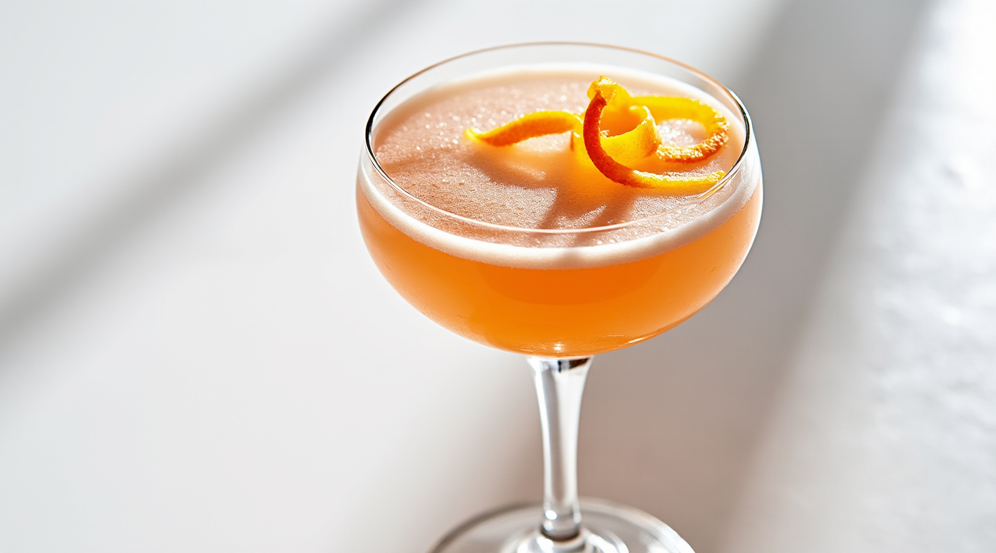 Fur Collar cocktail served in a chilled Coupe glass