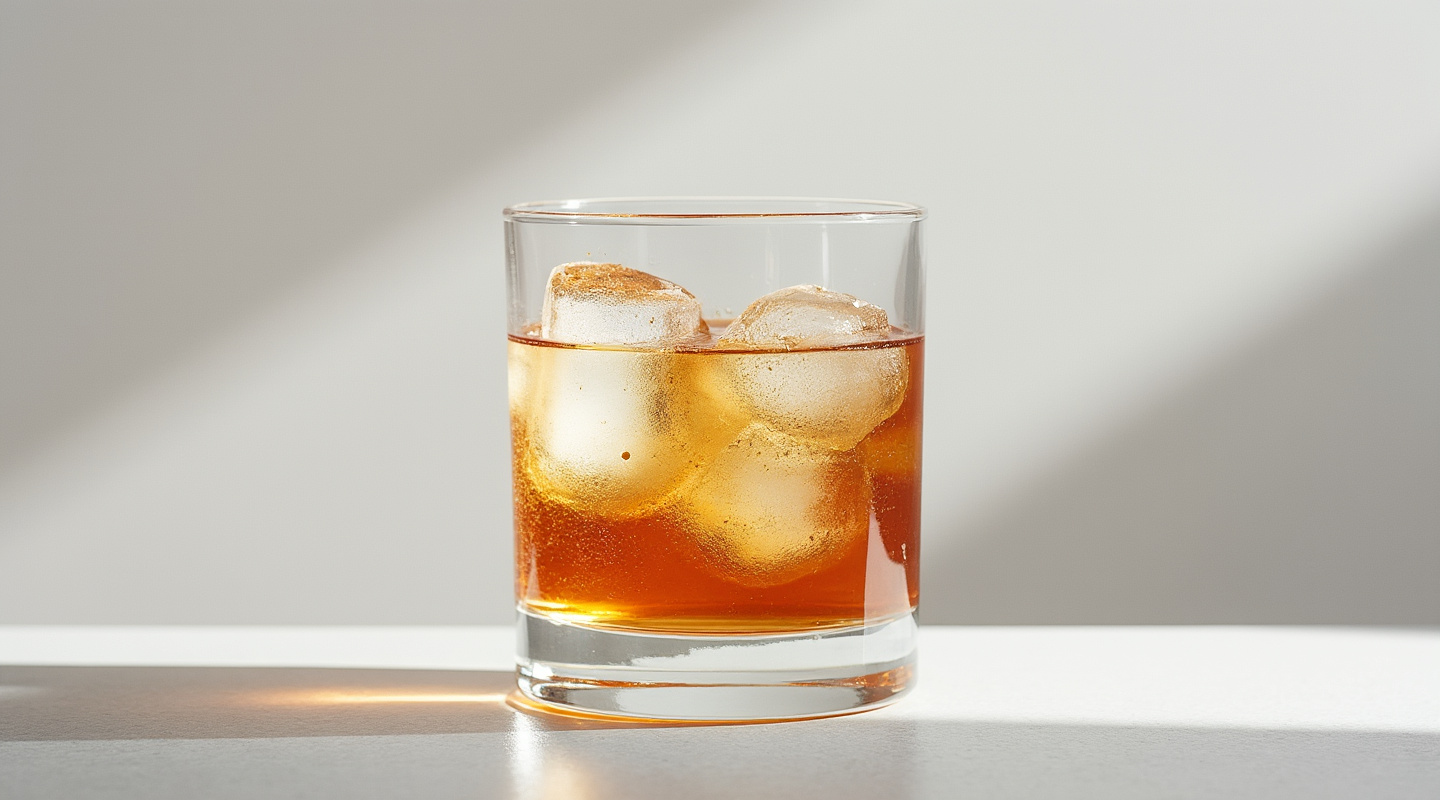 Aggravation cocktail with nutmeg dusting